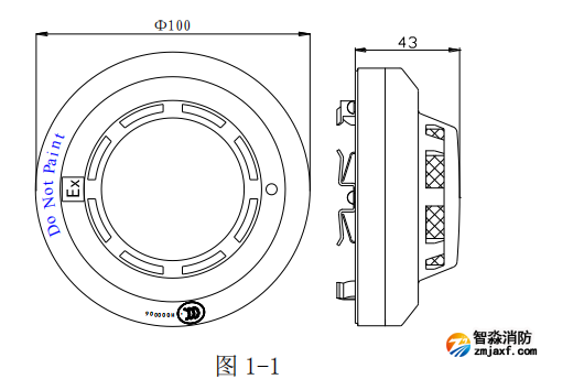 探測(cè)器外形示意圖 探測(cè)器外形示意圖